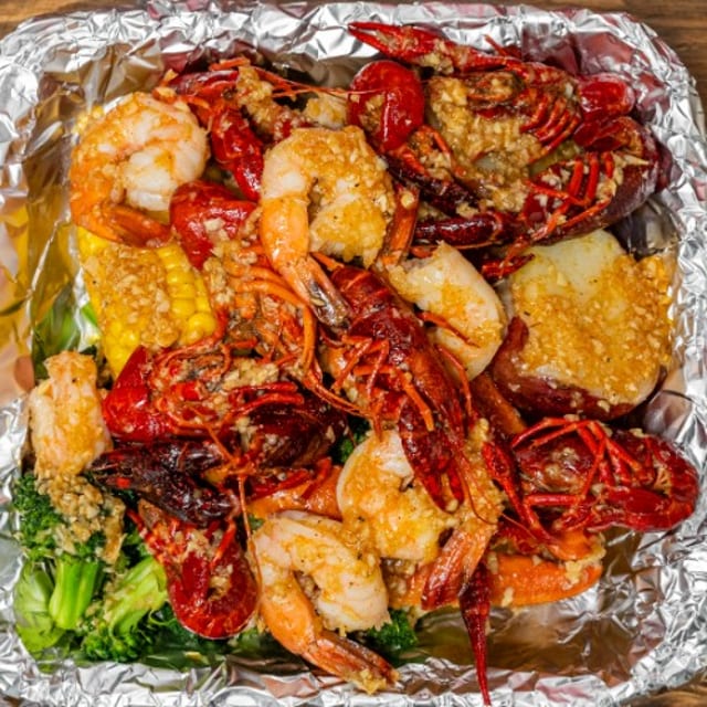Boiled Seafood.